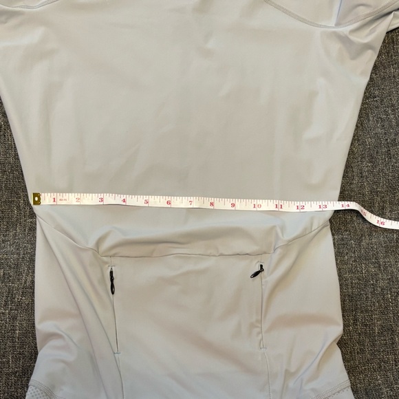 Ssense Johanna Parv Designer Stretchy Sprint Jumpsuit Grey new without tag - Picture 11 of 15